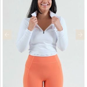 Paragon Sedona 1/4 Crop - White (S)